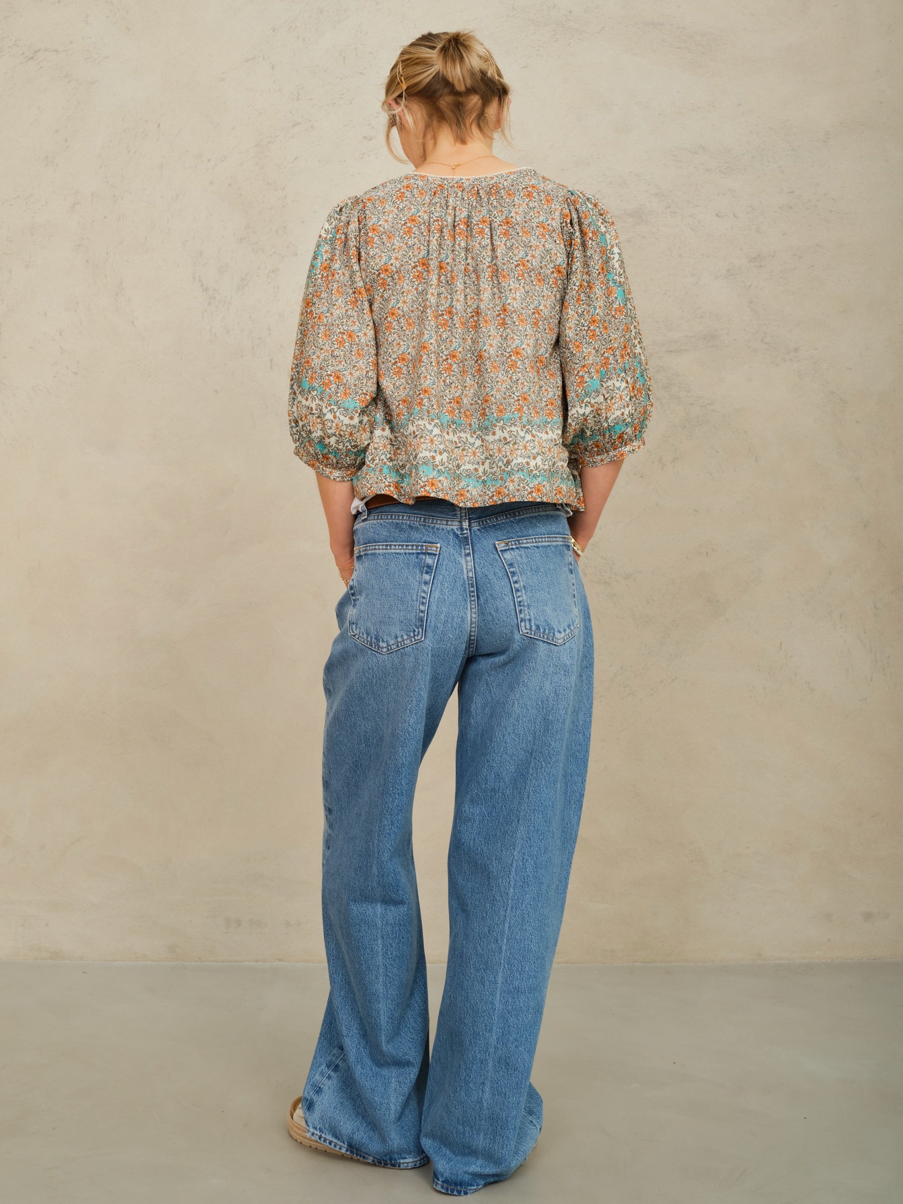 Mabe Jaci Print Jacket at Romi Boutique