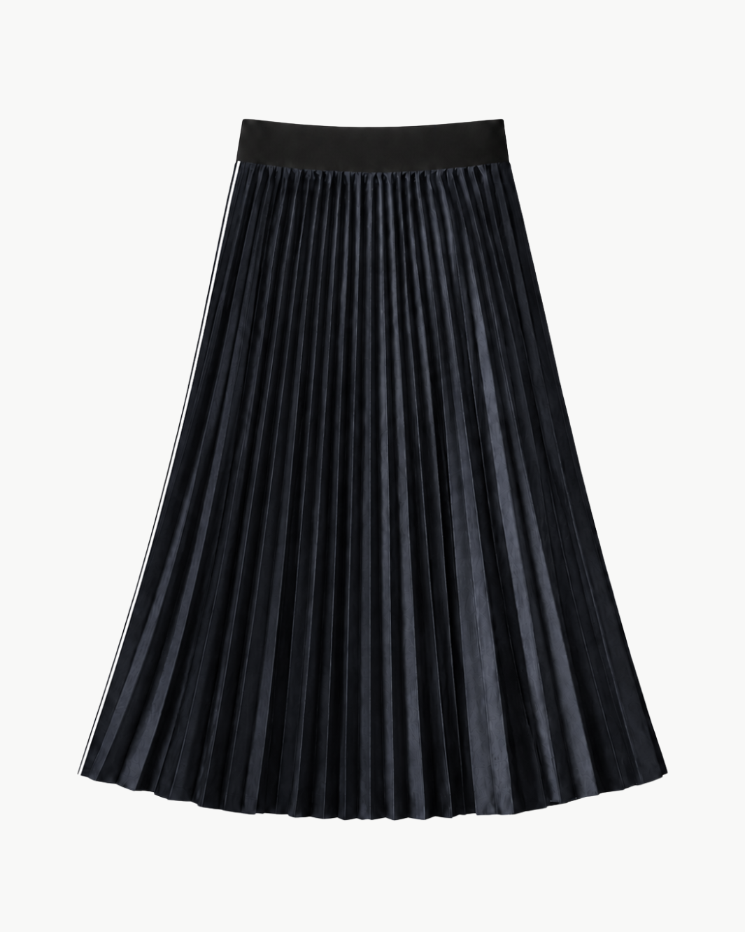 Two-Tone Denim Skirt
