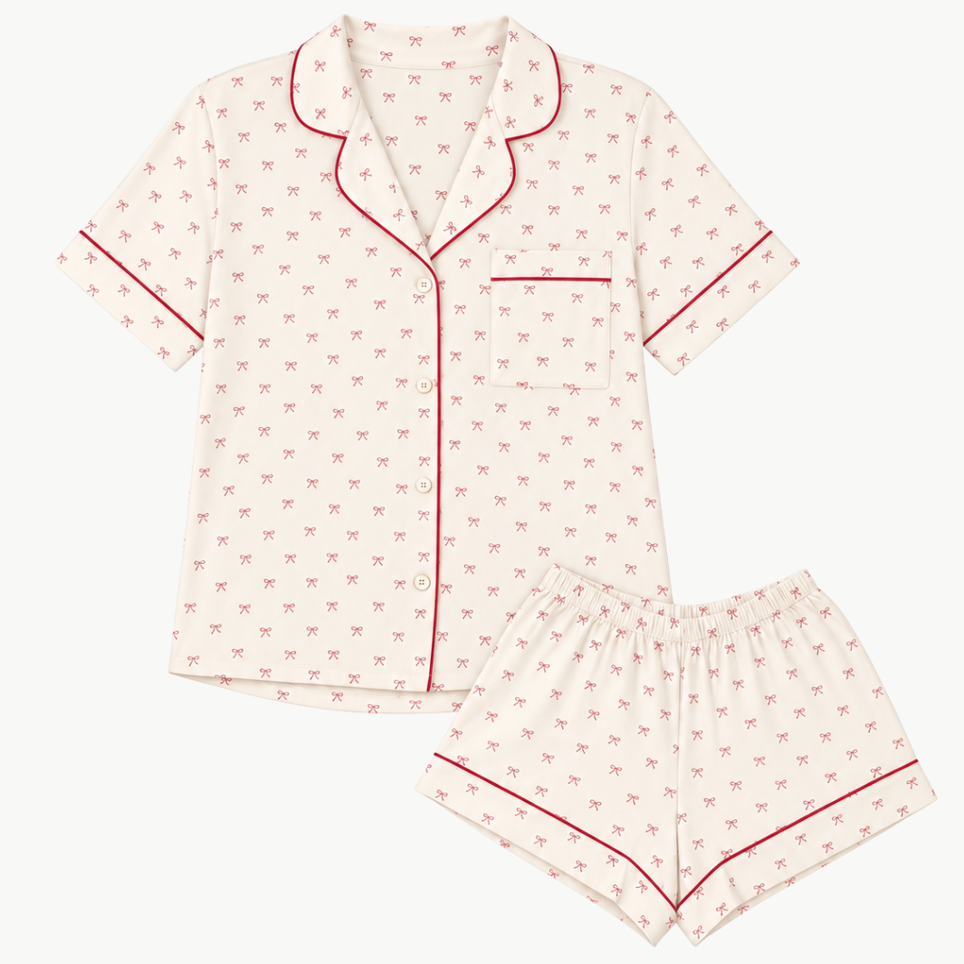 Eberjey Gisele Printed Shortie PJ Set at Romi Boutique