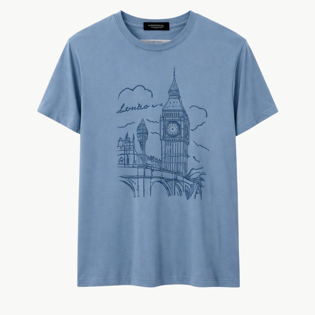 Junk Food LONDON BIG BEN TEE at Romi Boutique