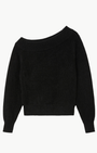 White & Warren BRUSHED CASHMERE OFF THE SHOULDER TOP at Romi Boutique