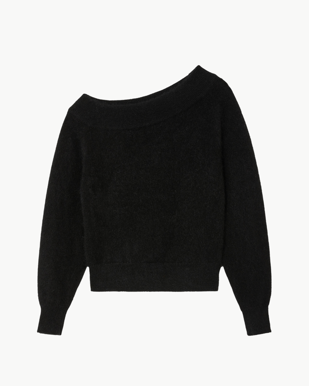 White & Warren BRUSHED CASHMERE OFF THE SHOULDER TOP at Romi Boutique