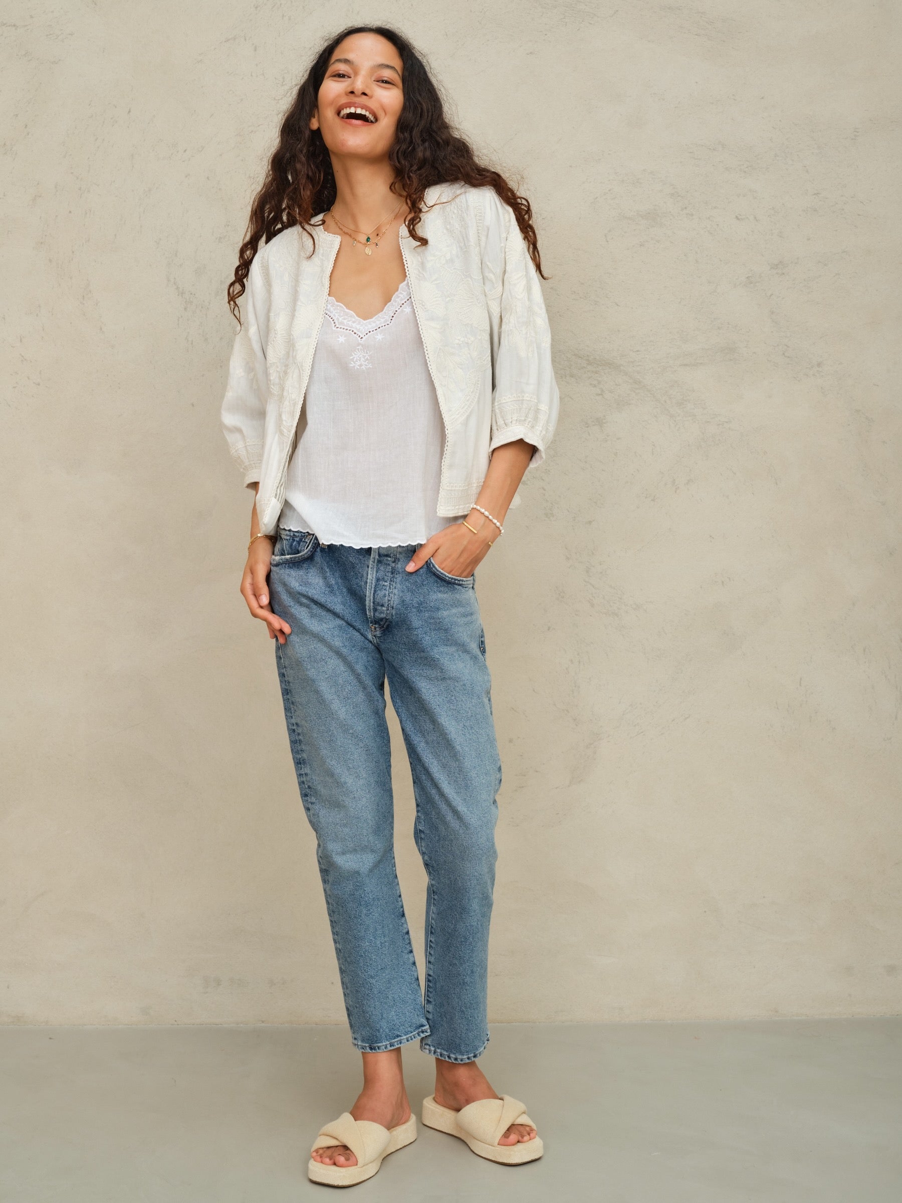 Mabe Averi Jacket at Romi Boutique