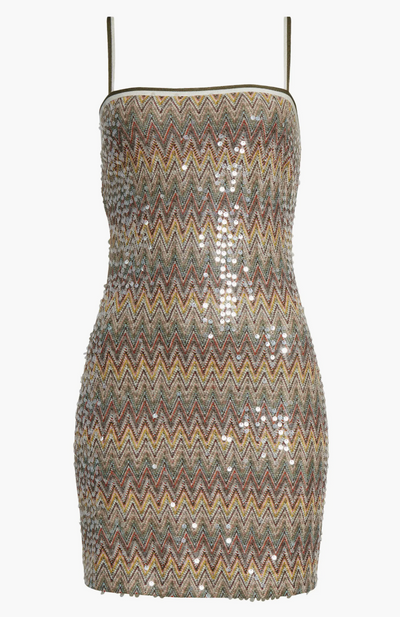 IVANNA DRESS IN BOCA SEQUIN