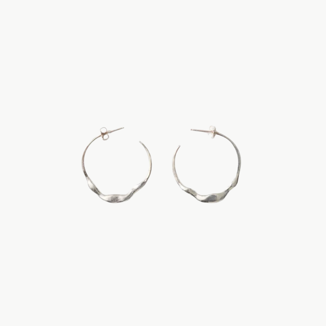 Chan Luu Crescent Hoop Earrings at Romi Boutique