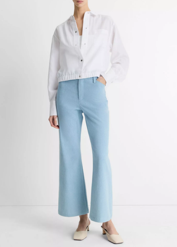SUMMER SHIRT JACKET IN OPTIC WHITE