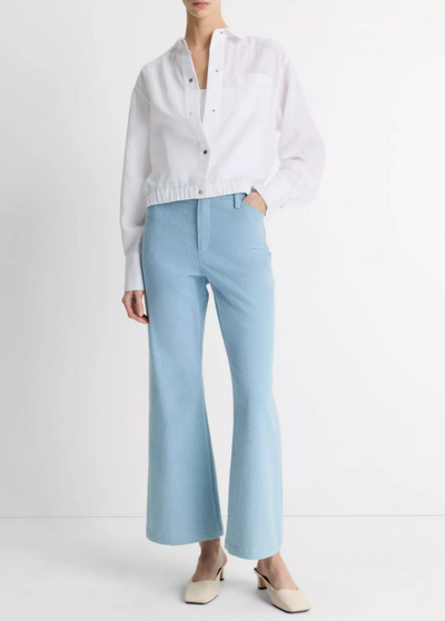 SUMMER SHIRT JACKET IN OPTIC WHITE