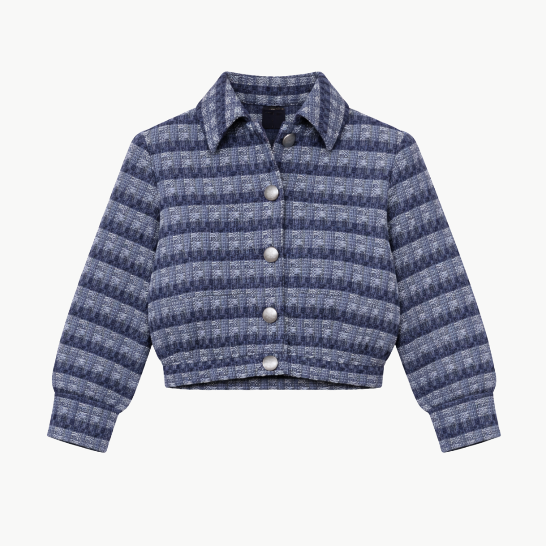 L'Agence JIA TWEED JACKET at Romi Boutique