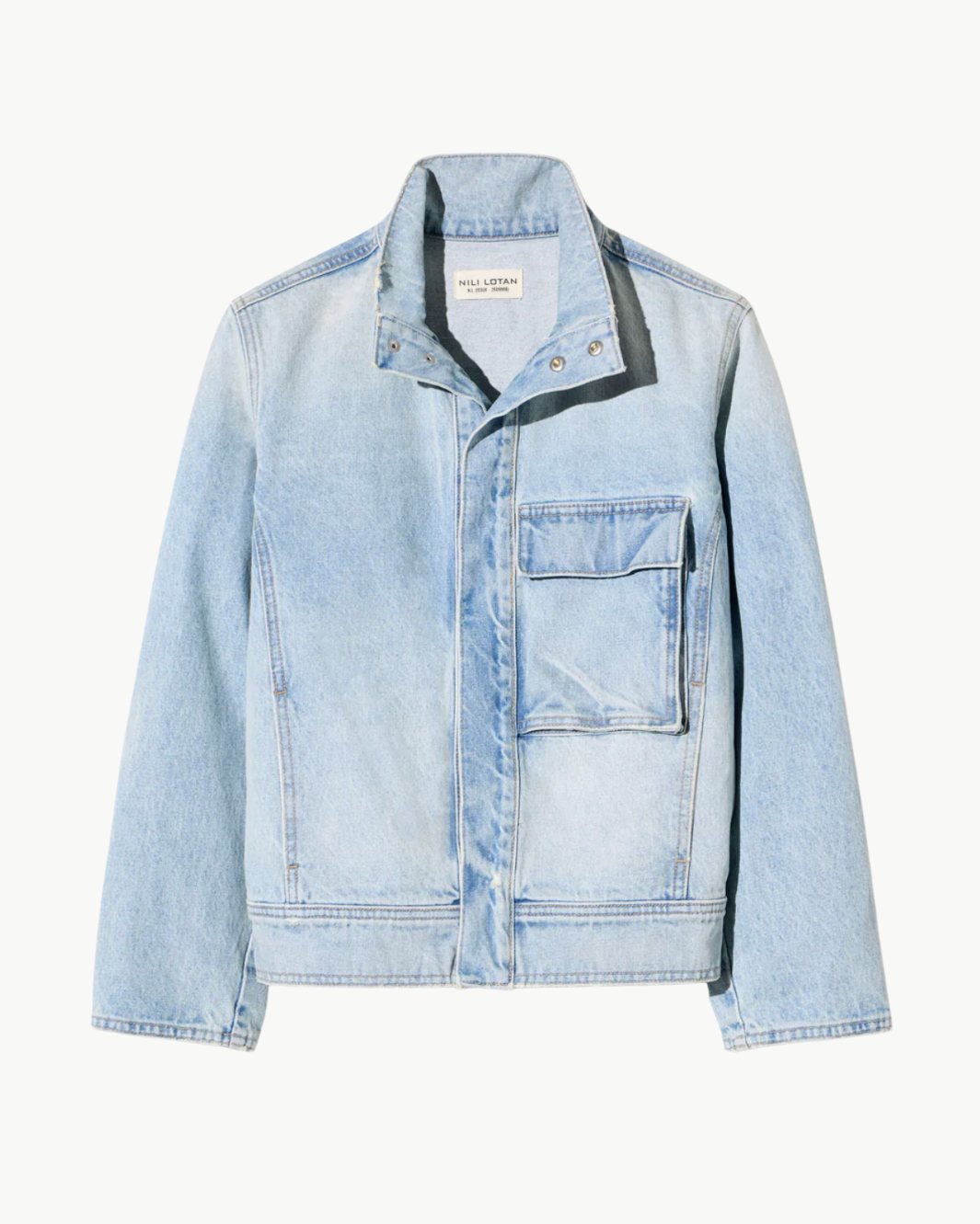Nili Lotan MARILOU DENIM JACKET at Romi Boutique