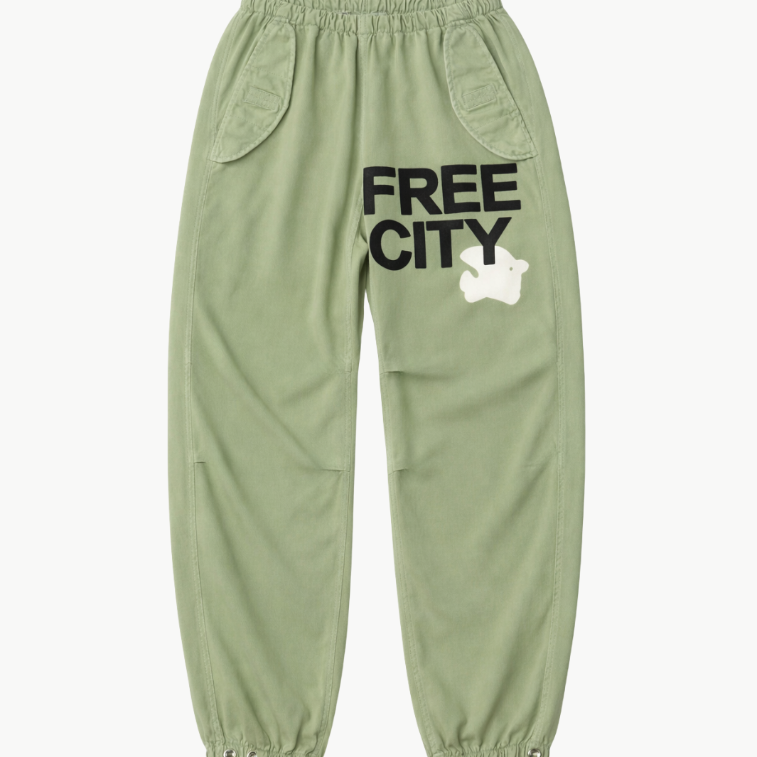Flap/Snap Freecitylarge Matte/Satin Airjump Pant