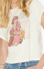 Re/Done 50S BOXY TEE PUPPIES at Romi Boutique