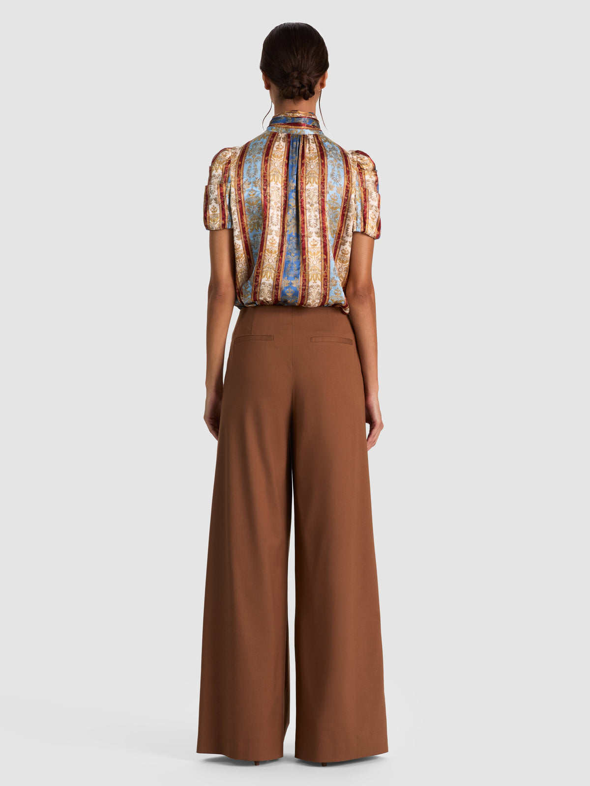 Brentley Tie Neck Blouse
