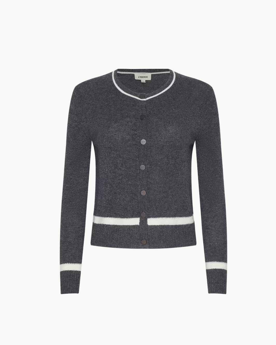 L'Agence Malone Cashmere Cardigan at Romi Boutique