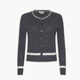 L'Agence Malone Cashmere Cardigan at Romi Boutique