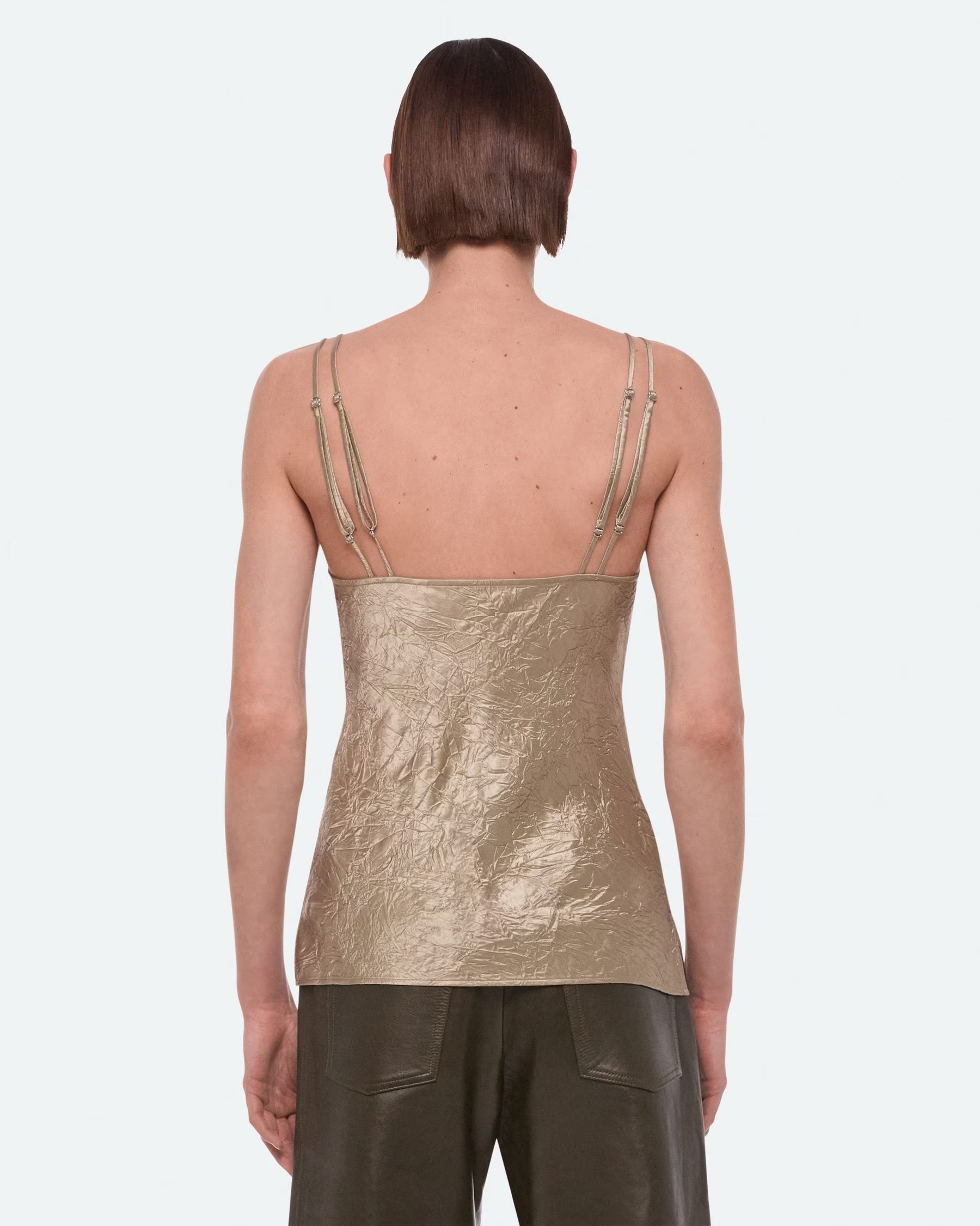 Crinkle Slip Top
