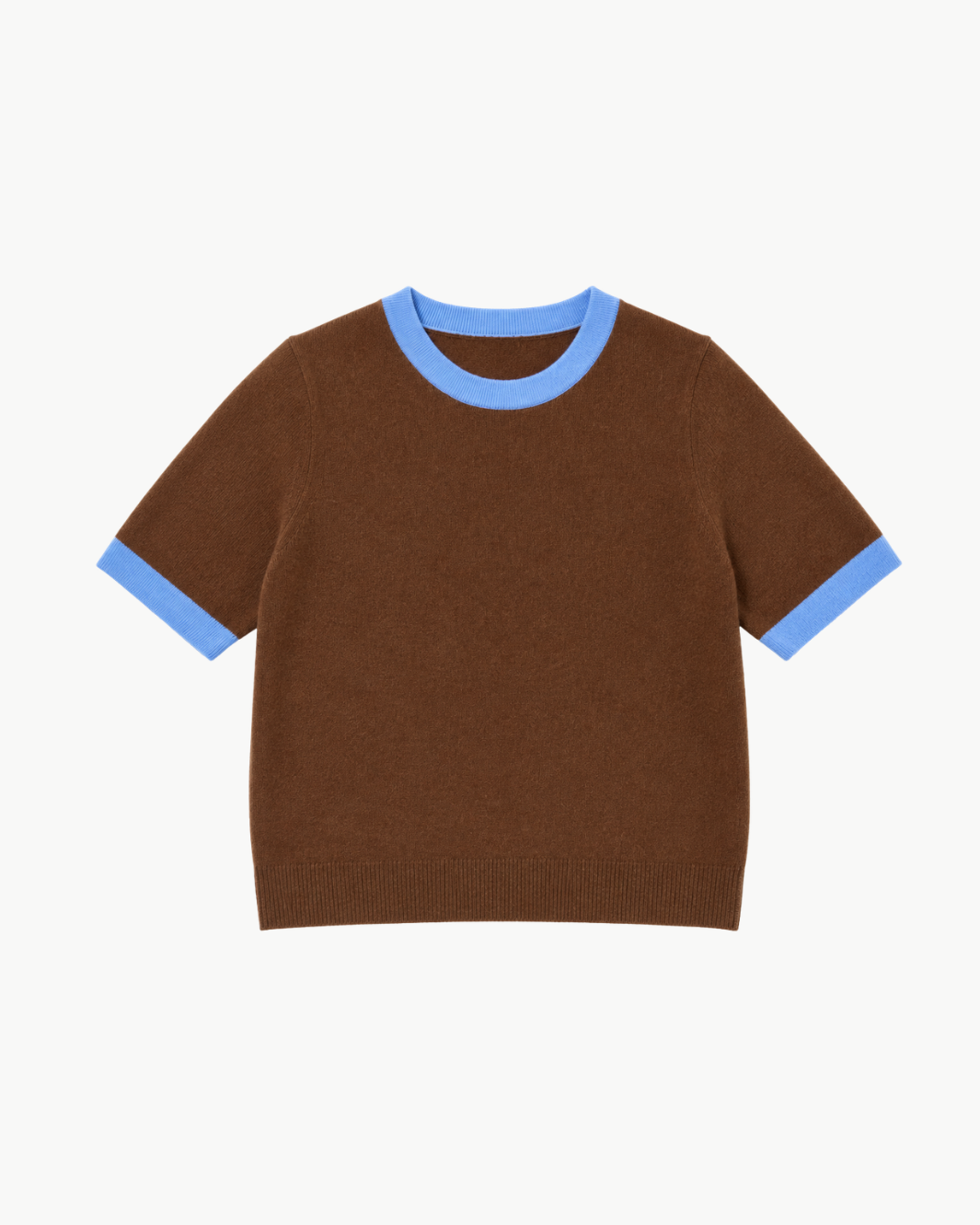 Design History Short Sleeve Ringer Crew at Romi Boutique