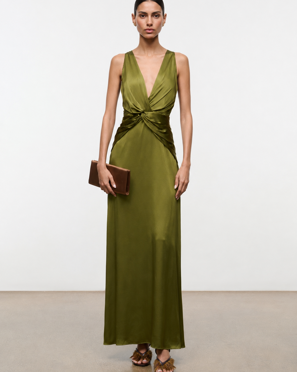 Selene Silk Dress