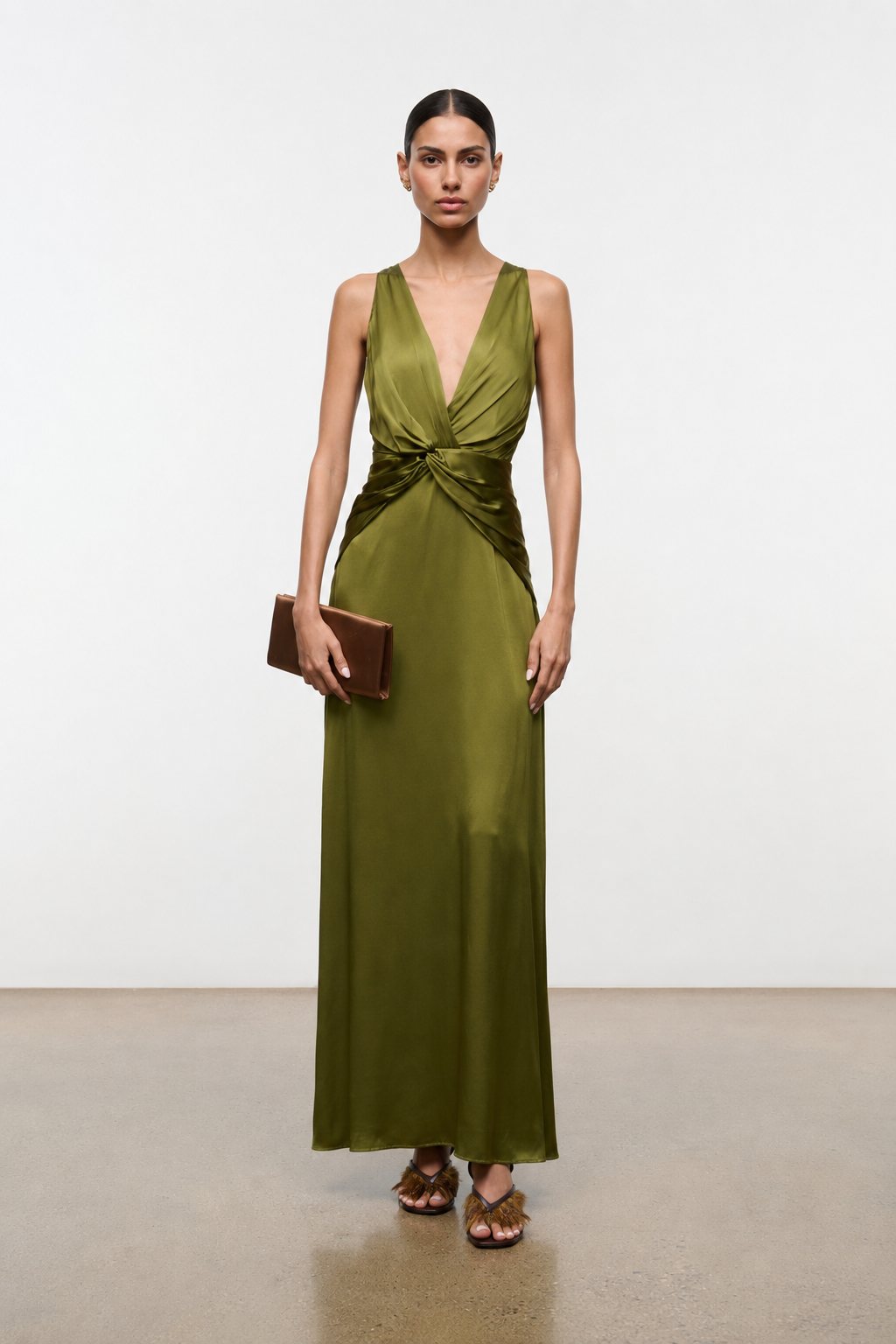 Selene Silk Dress