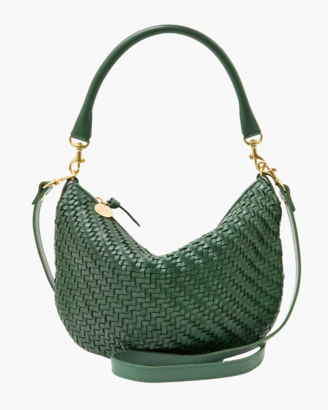PETIT MOYEN MESSENGER WOVEN ZIG ZAG IN EVERGREEN