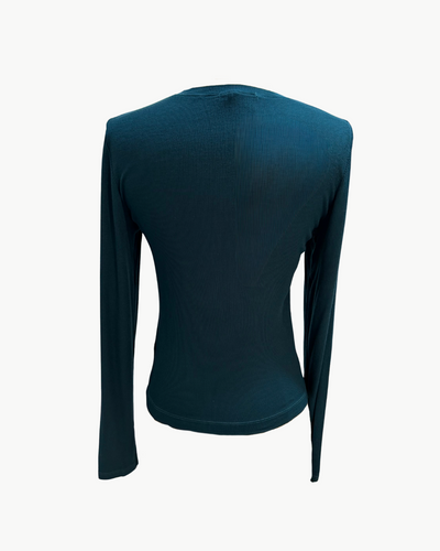 FINN CREWNECK TOP IN RAINFOREST