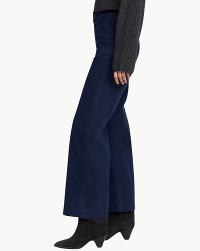 CROPPED SAILOR TWILL IN NAVY