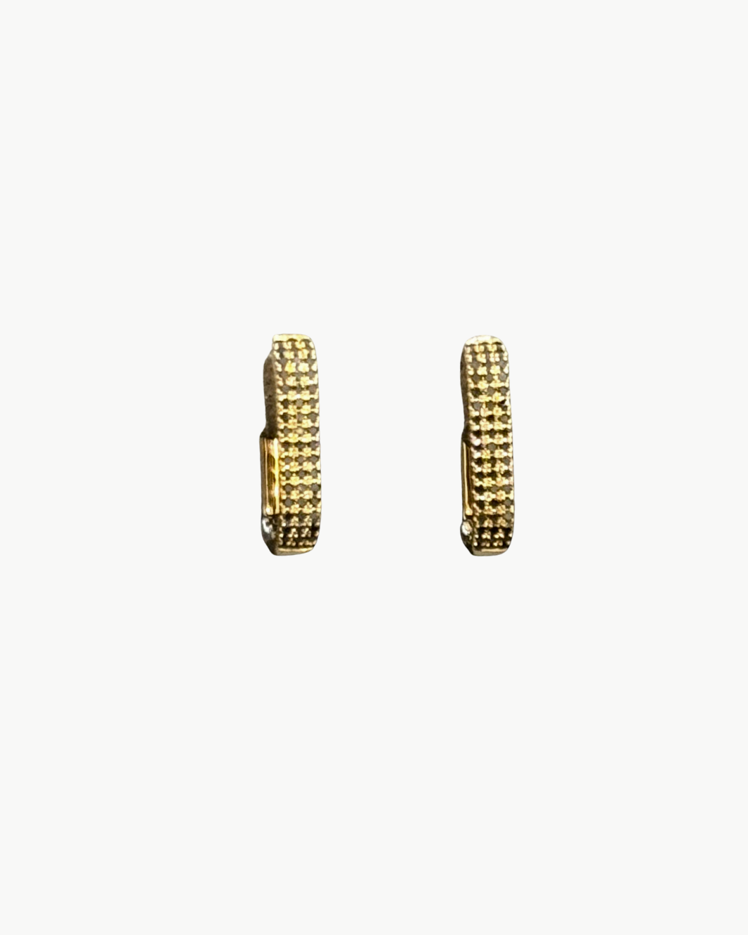 JUMBO LOLA HOOP EARRING IN 14K BLACK DIAMOND