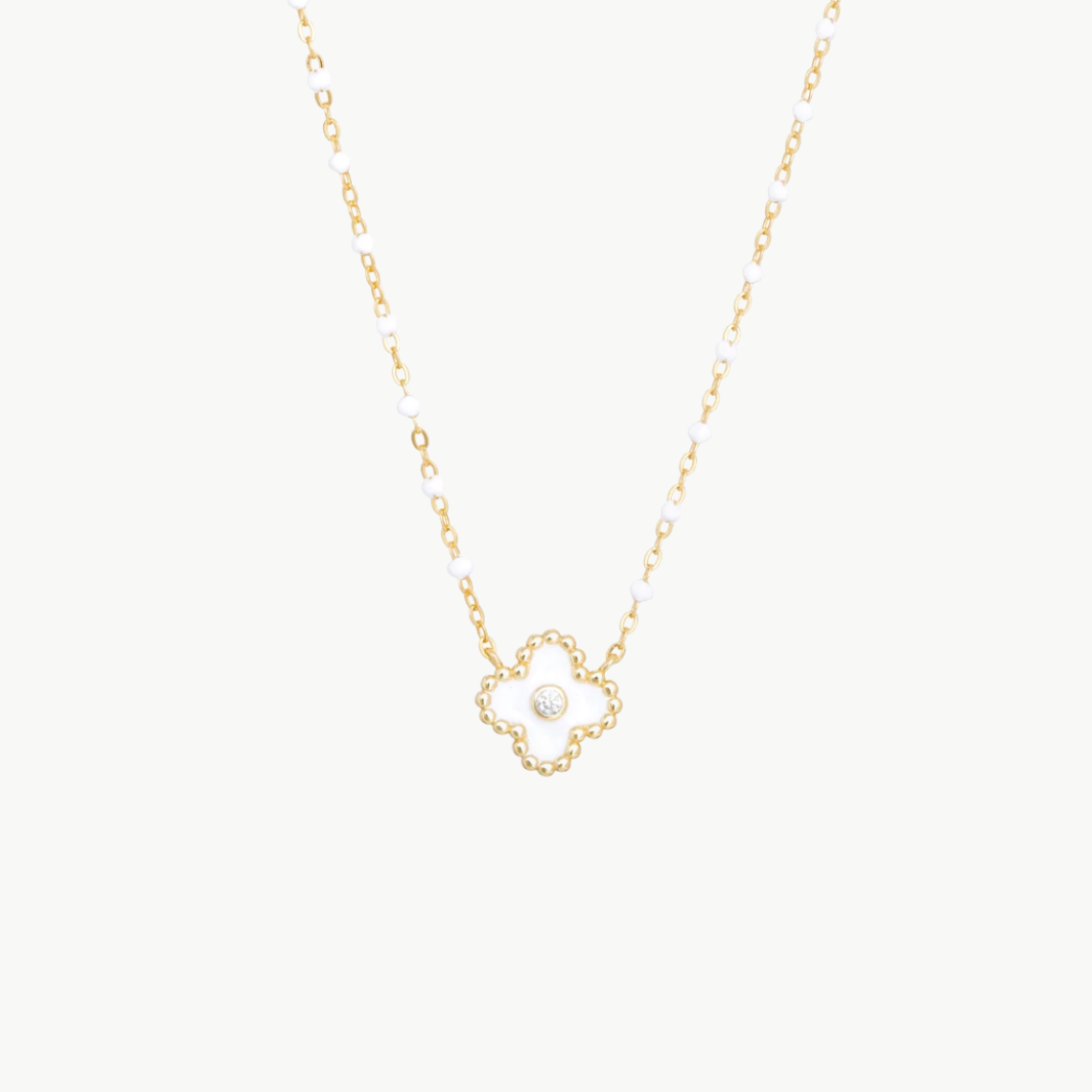 Clover Bead Necklace