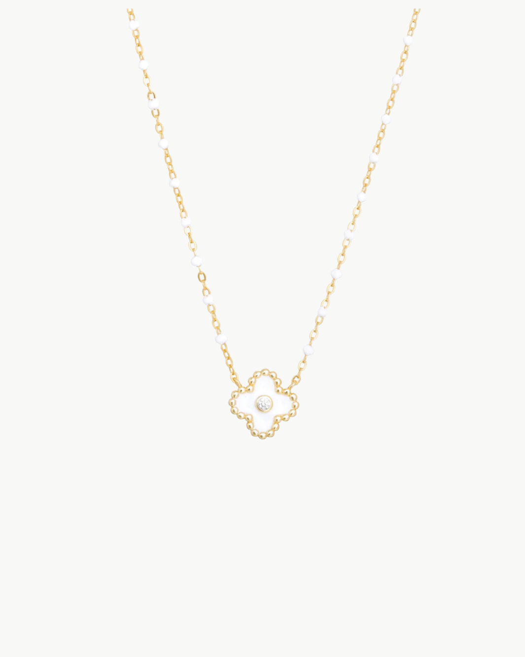 Clover Bead Necklace
