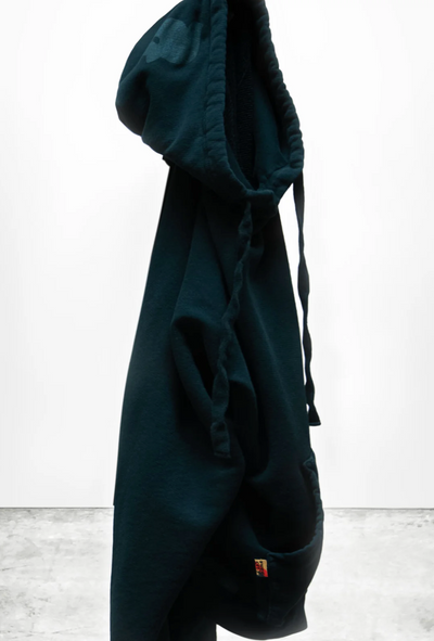 SUPERYUMM BIG HOODIE IN GREEN PLANT