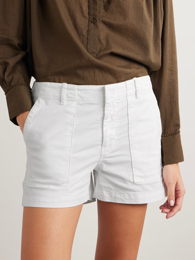 UTILITY SHORT IN WHITE