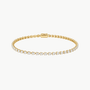 Pear Diamond Tennis Bracelet