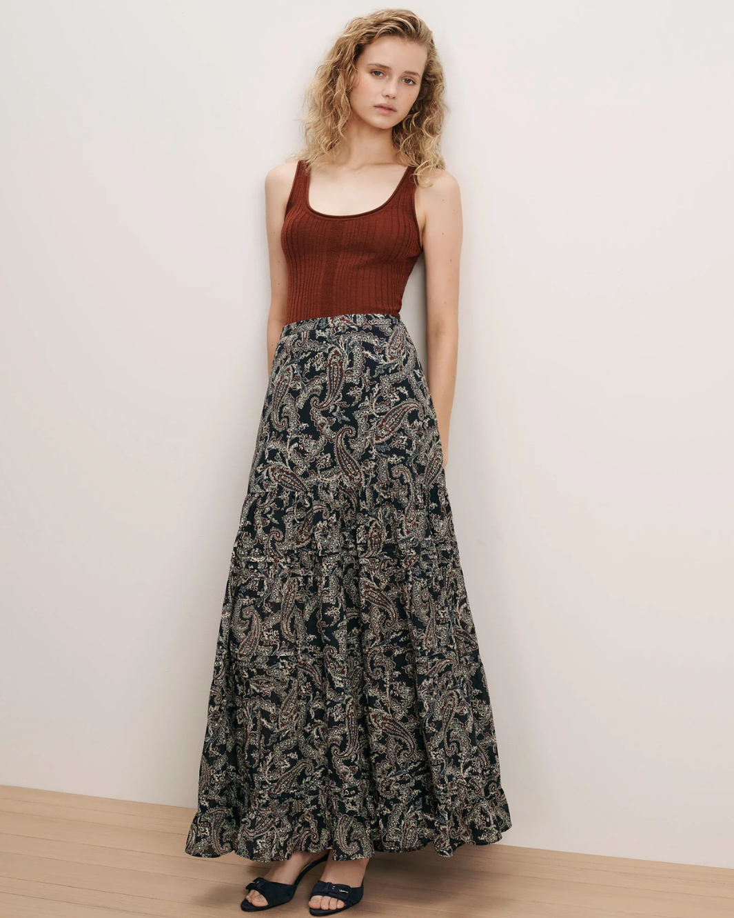 Heatheralyn Paisley Maxi Skirt