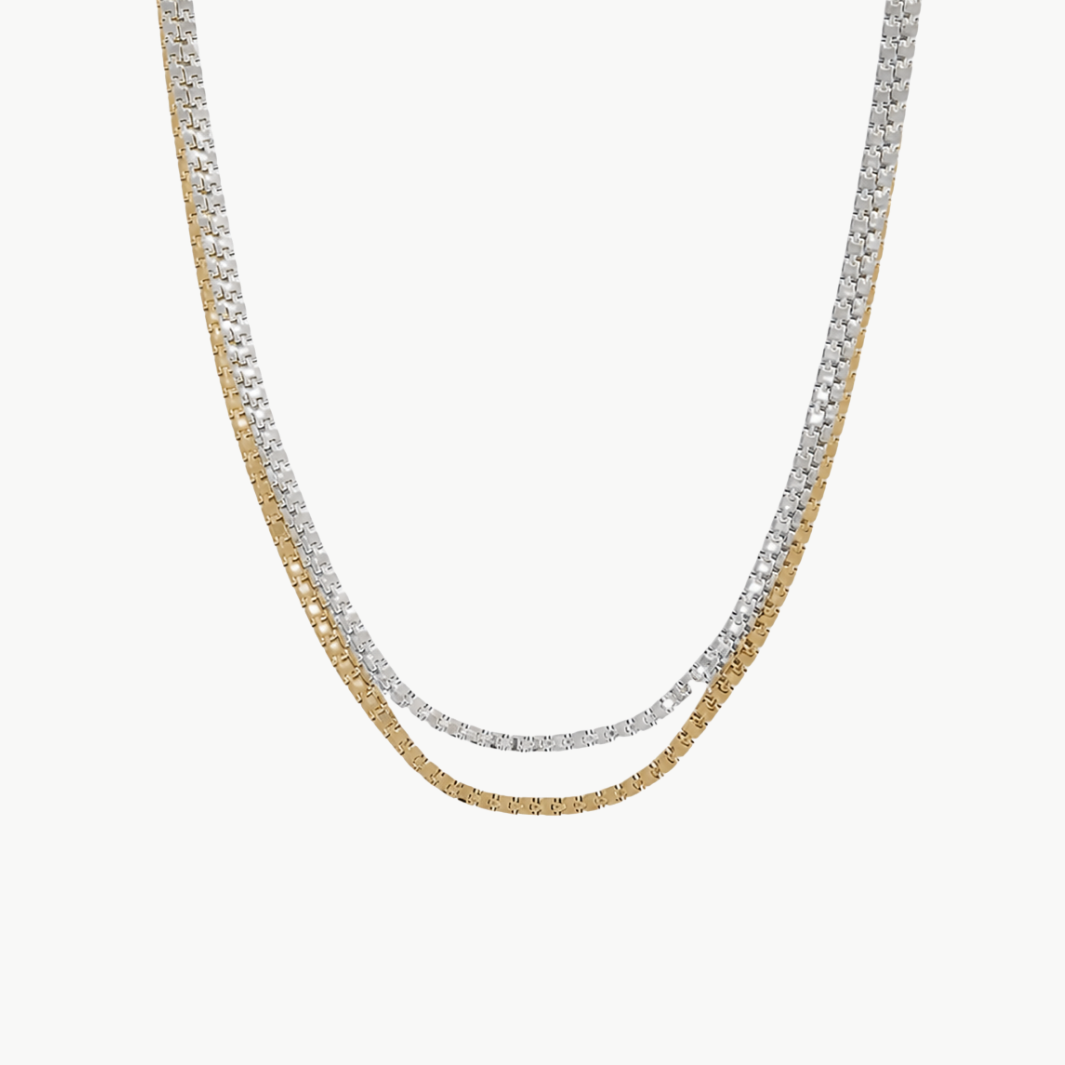 Double Amalfi Chain Necklace