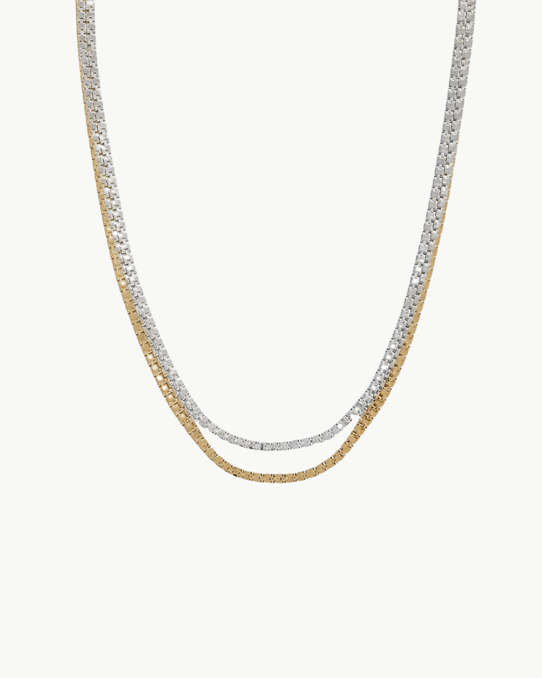 Double Amalfi Chain Necklace