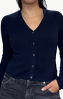 Autumn Cashmere FITTED HIGH V CARDIGAN at Romi Boutique
