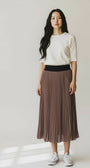Loyd/Ford SATIN CREPE SKIRT at Romi Boutique