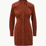 Evren Corduroy Mini Dress