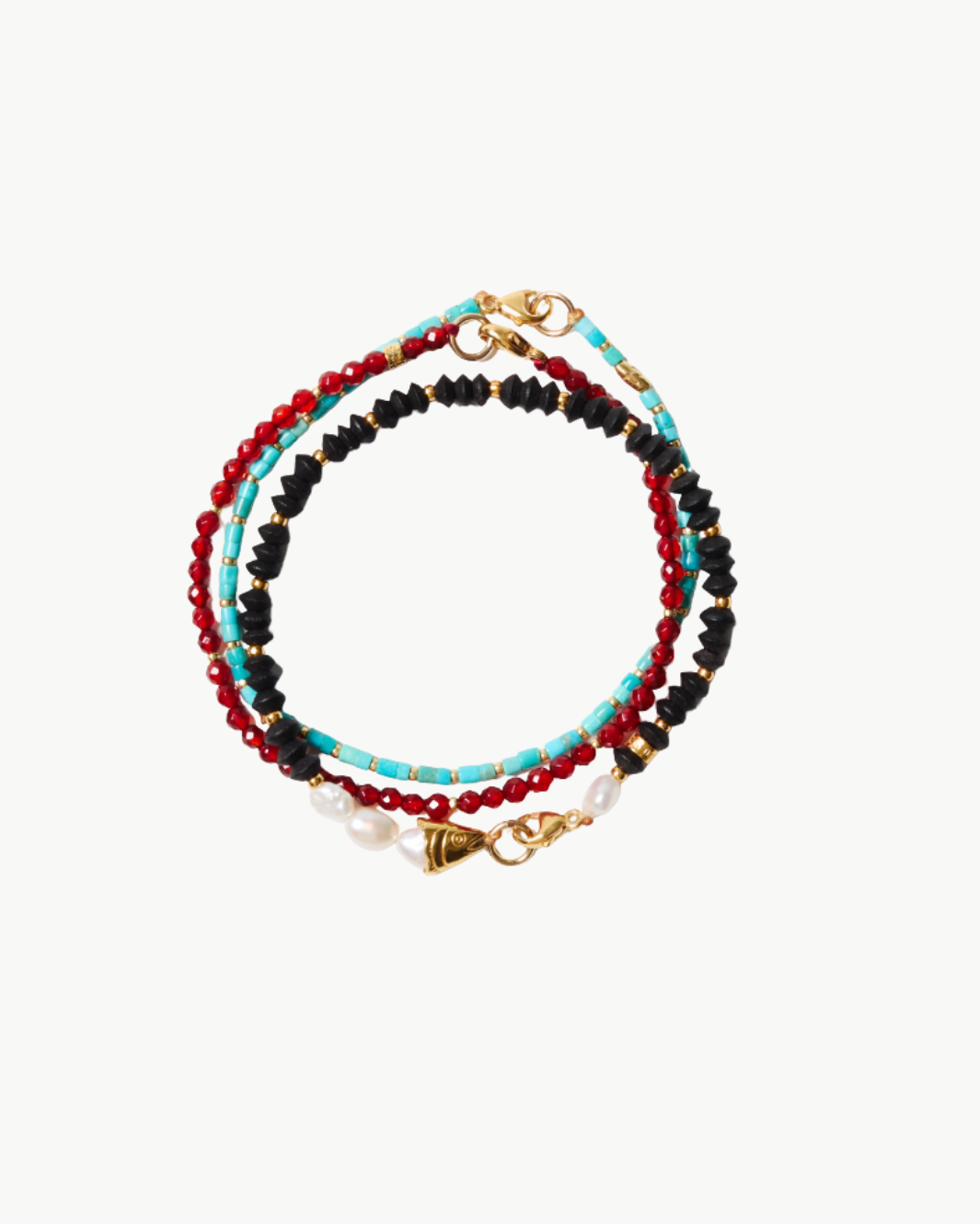 Chan Luu Trio Friendship Bracelet Set at Romi Boutique