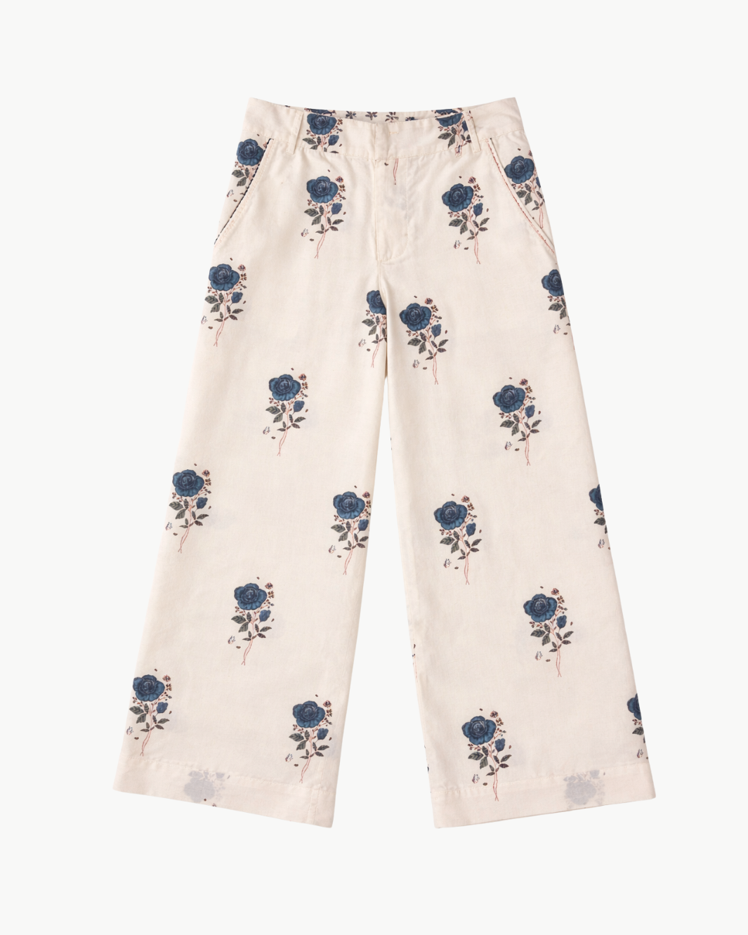 EDISON PANT IN MYSTIC BLUE ROSE - Romi Boutique