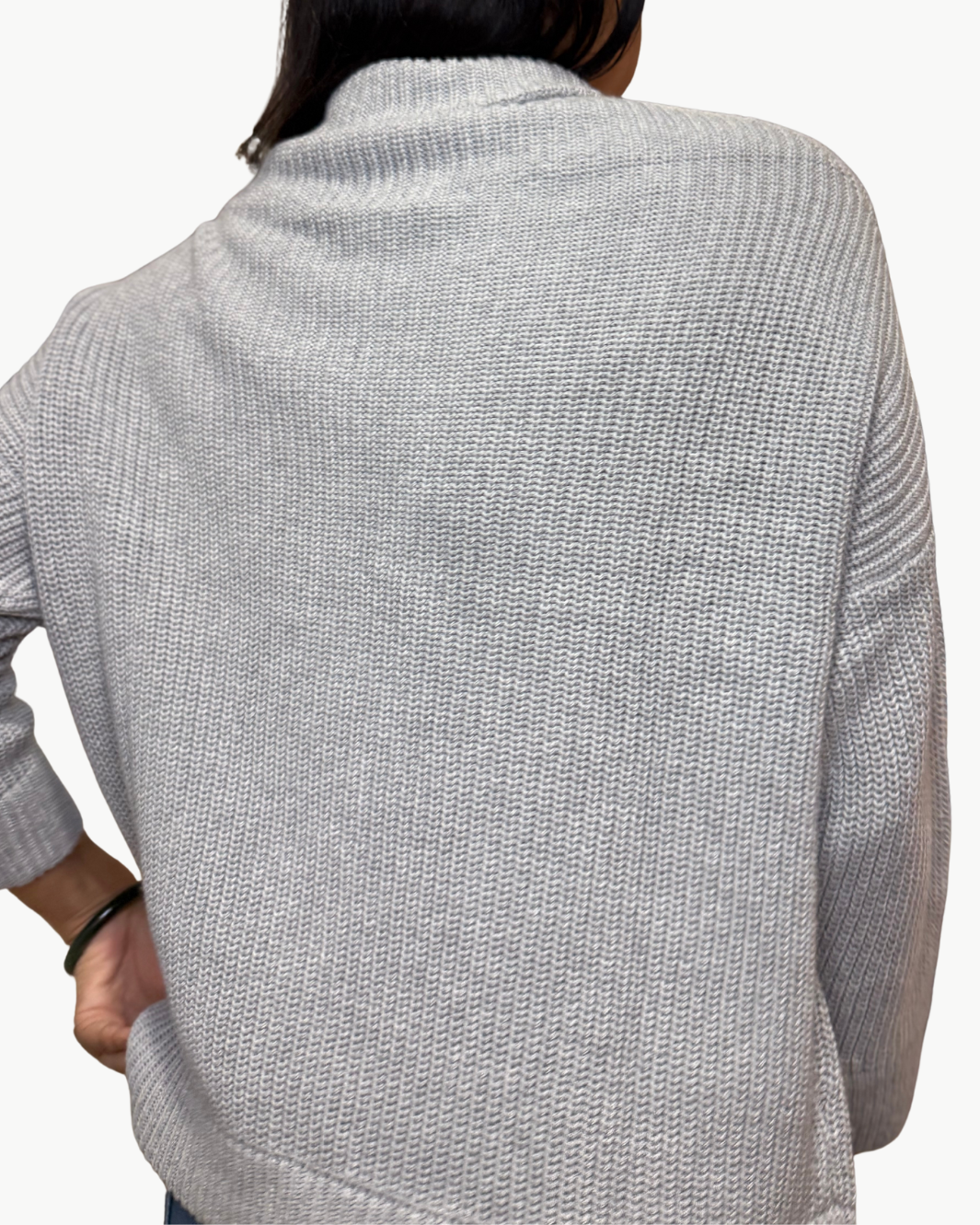 Autumn Cashmere HALF CARDIGAN STITCH at Romi Boutique