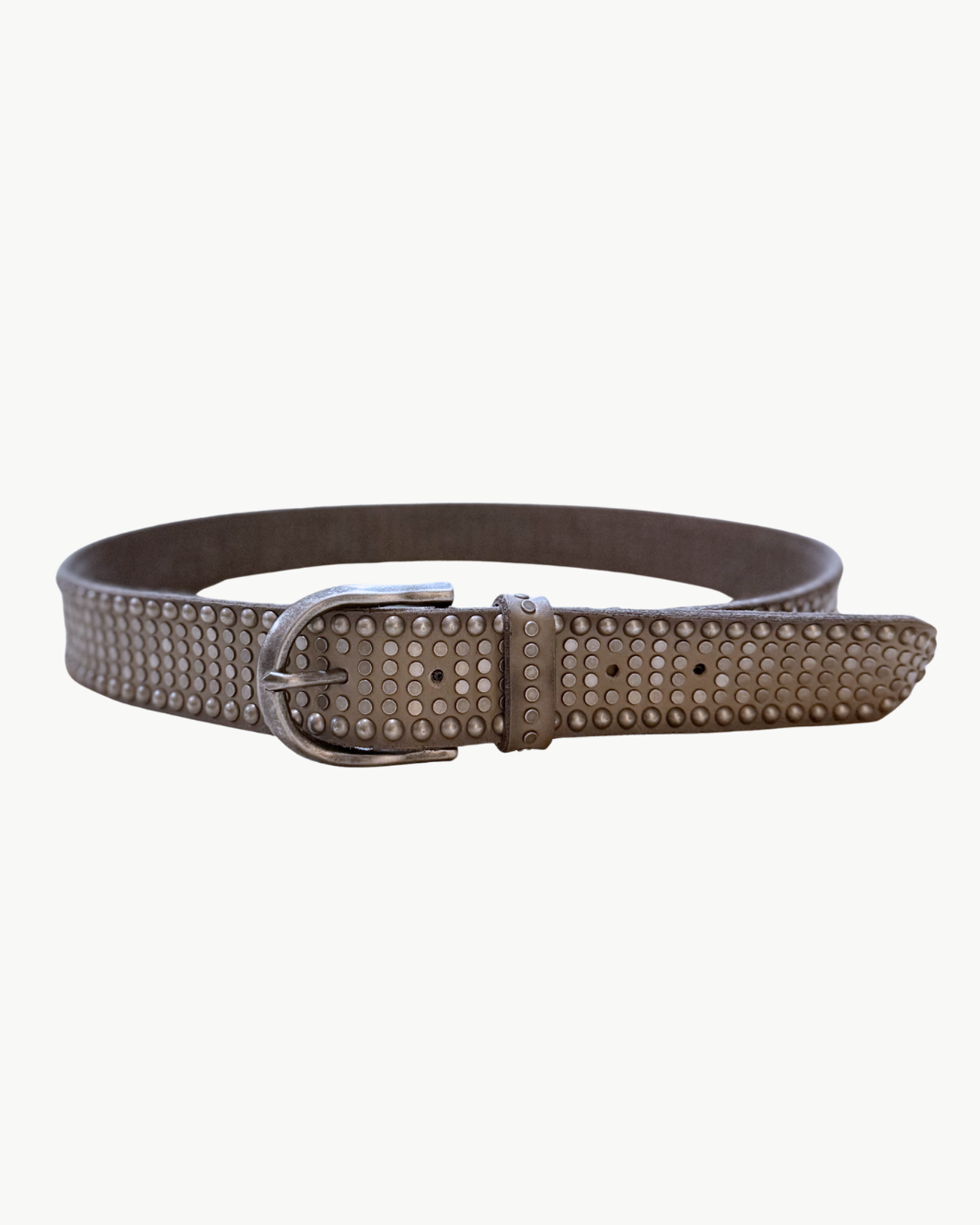B.Belt Riva Gun Metal Multi Studs at Romi Boutique