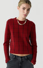 Guest In Residence Shrunken Checker Crew at Romi Boutique