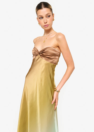 AVEIRO DRESS IN OASIS OMBRE