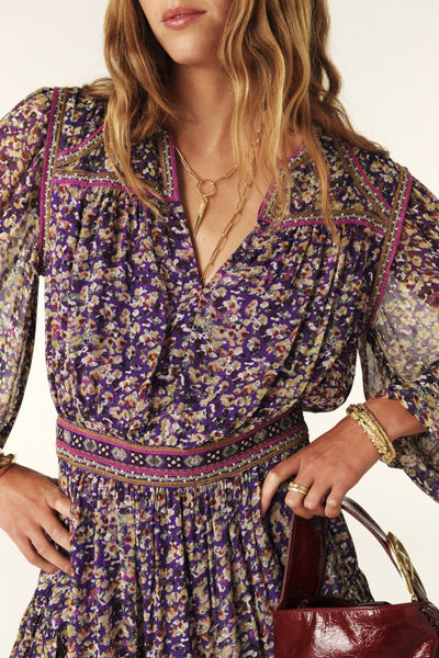 LOLY DRESS IN PURPLE