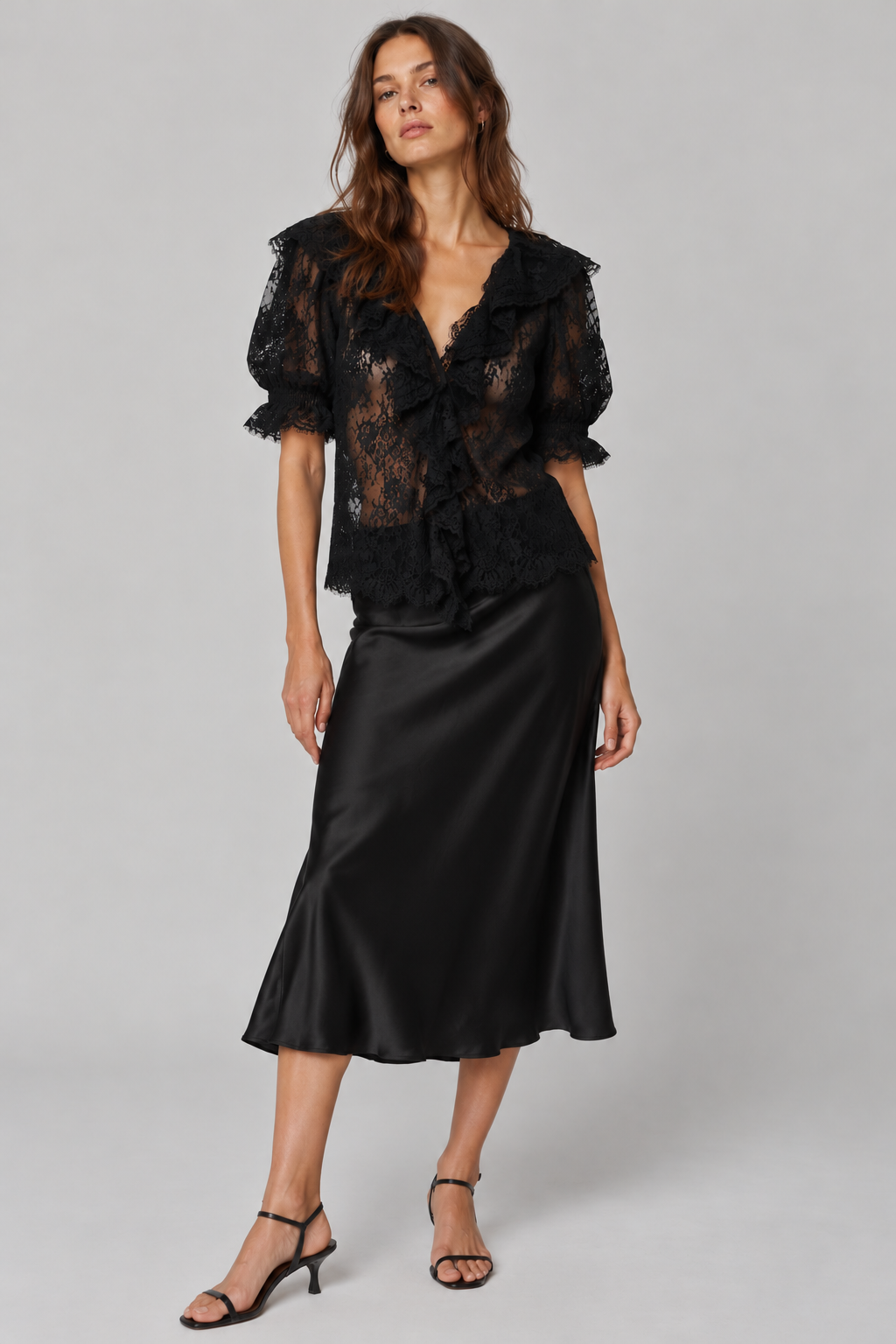 DOEN Henri Lace Top at Romi Boutique
