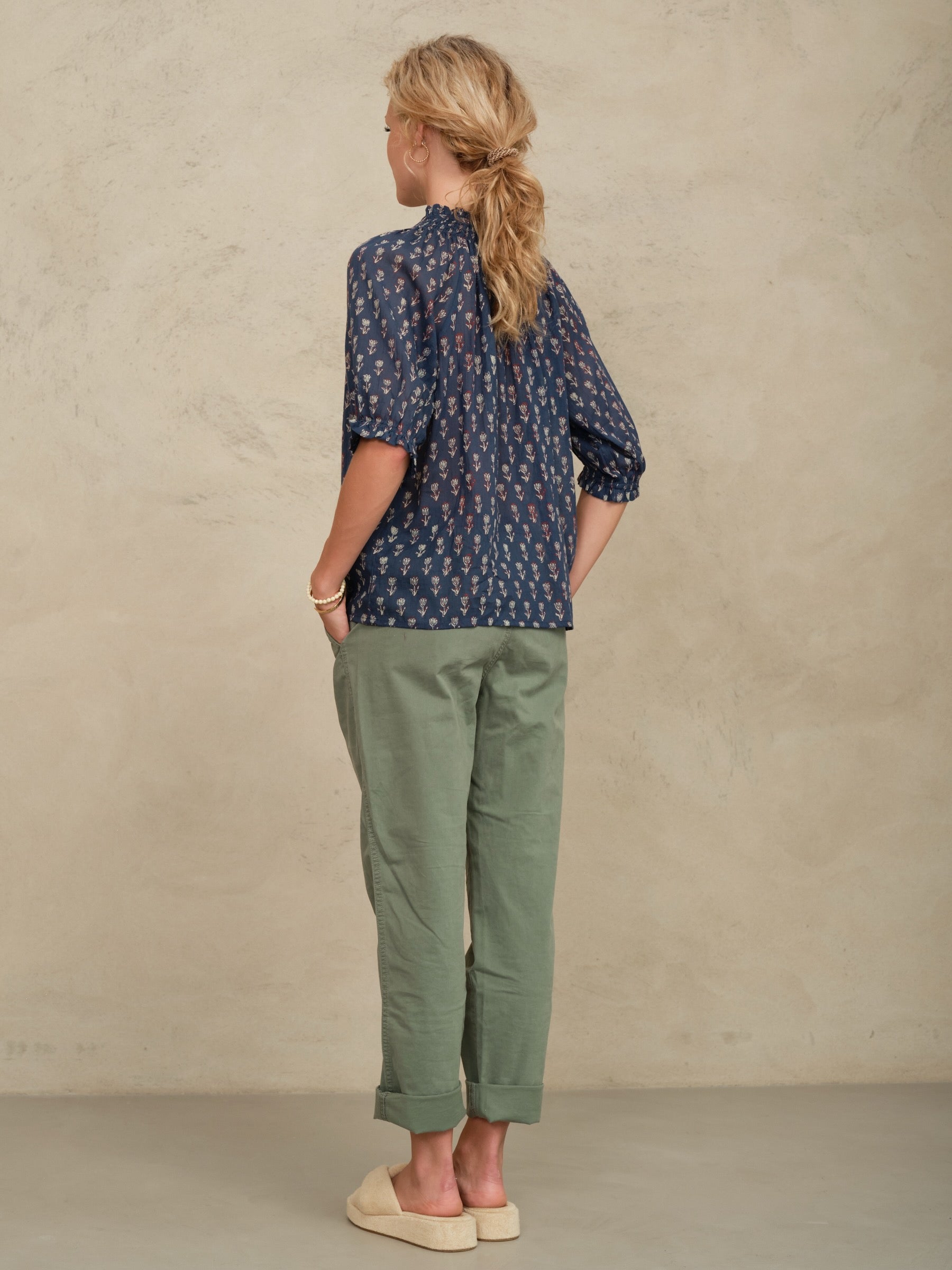 Mabe Ari Print Top at Romi Boutique