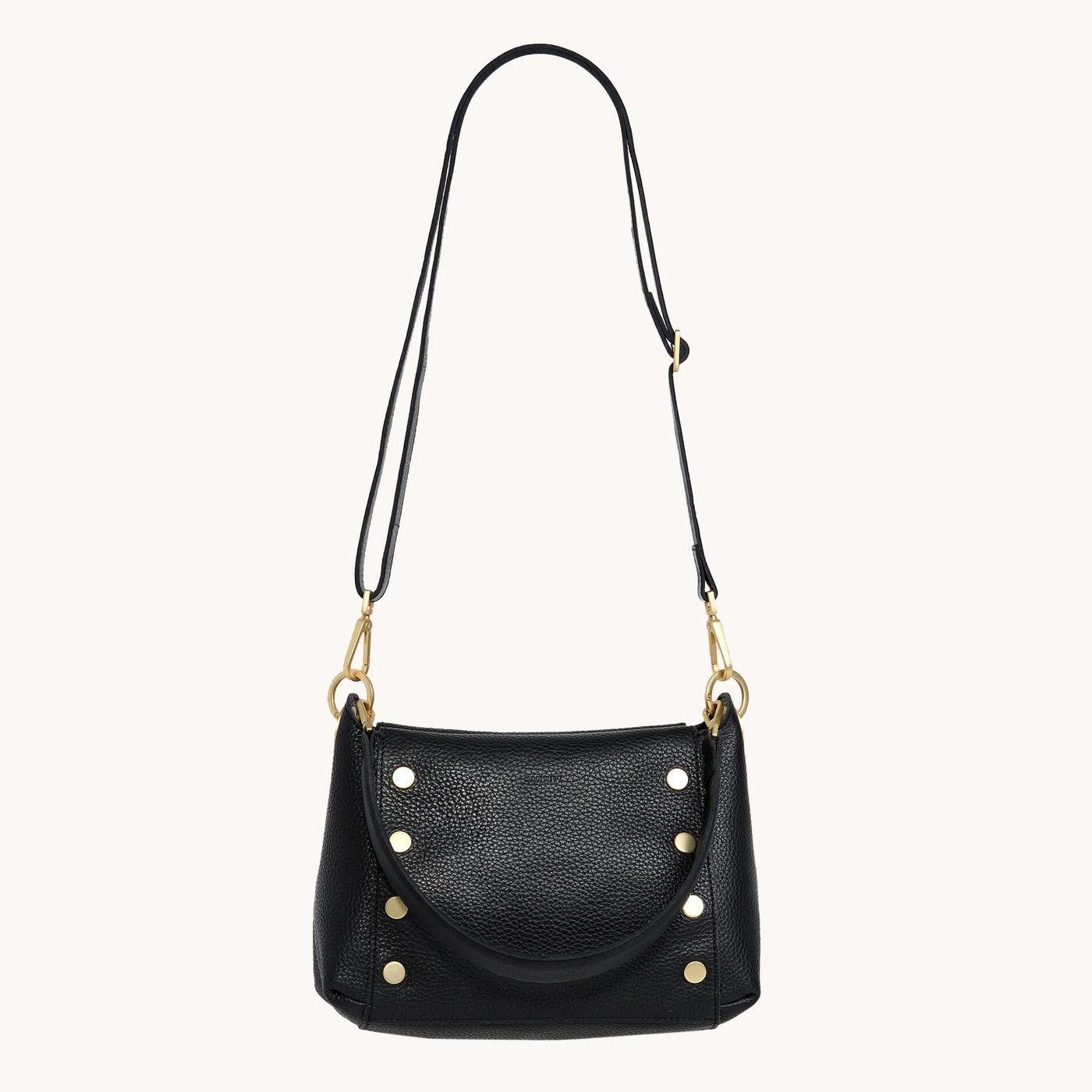 BRYANT MED IN BLACK/BRUSHED GOLD RED ZIP