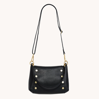 BRYANT MED IN BLACK/BRUSHED GOLD RED ZIP