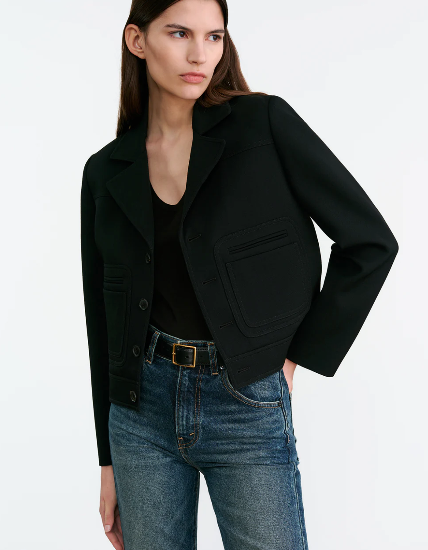 GEORGY JACKET IN BLACK