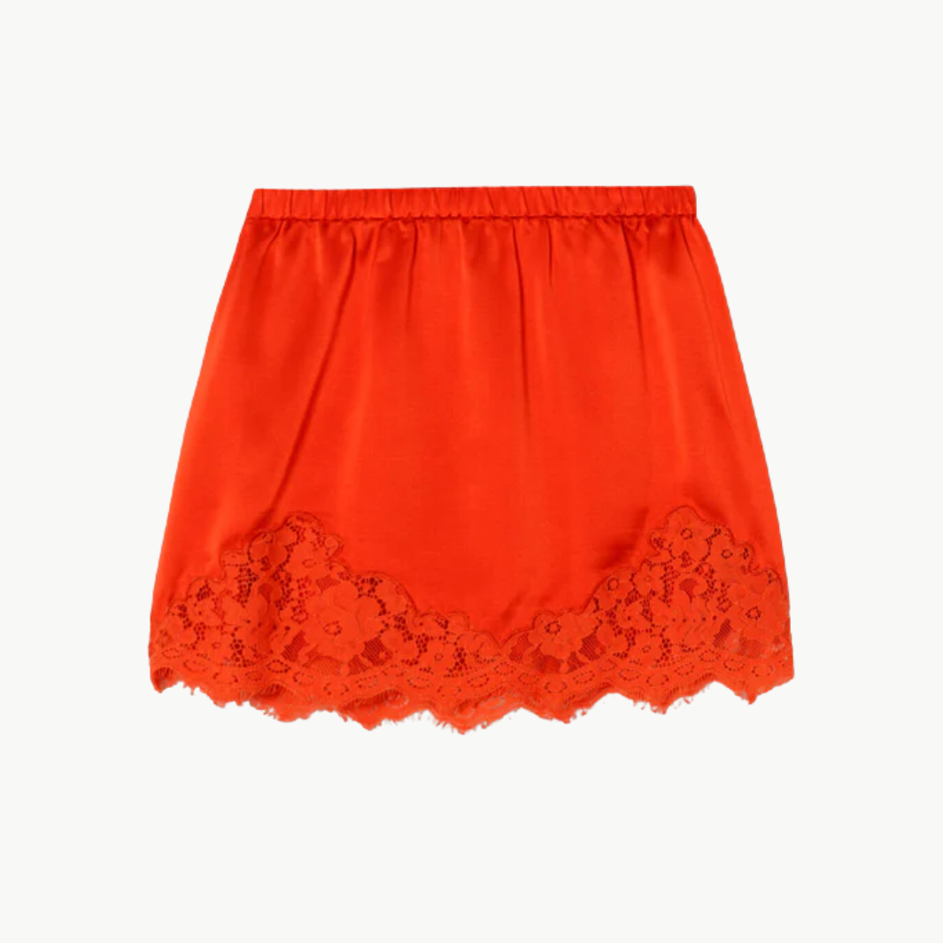 Re/Done Alexia Slip Skirt at Romi Boutique